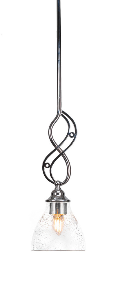 Toltec Lighting - 232-CH-4760 - One Light Mini Pendant - Jazz - Chrome