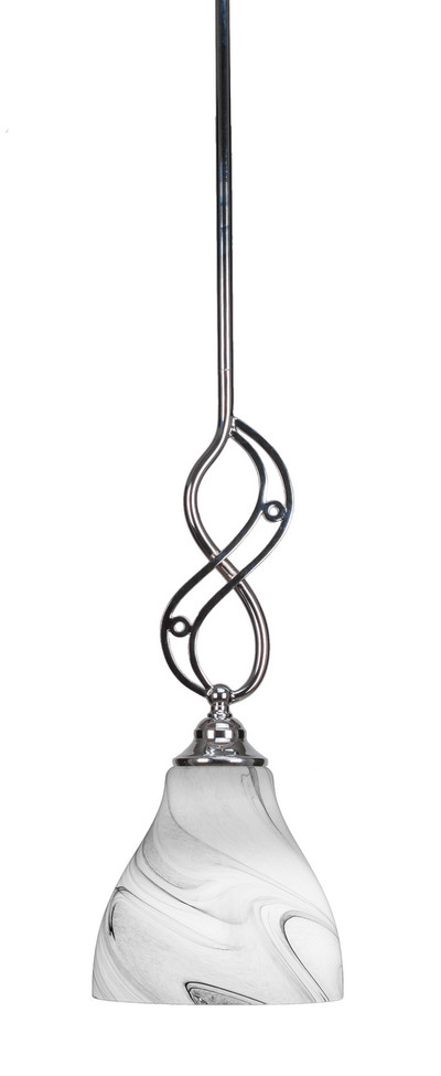 Toltec Lighting - 232-CH-4769 - One Light Mini Pendant - Jazz - Chrome