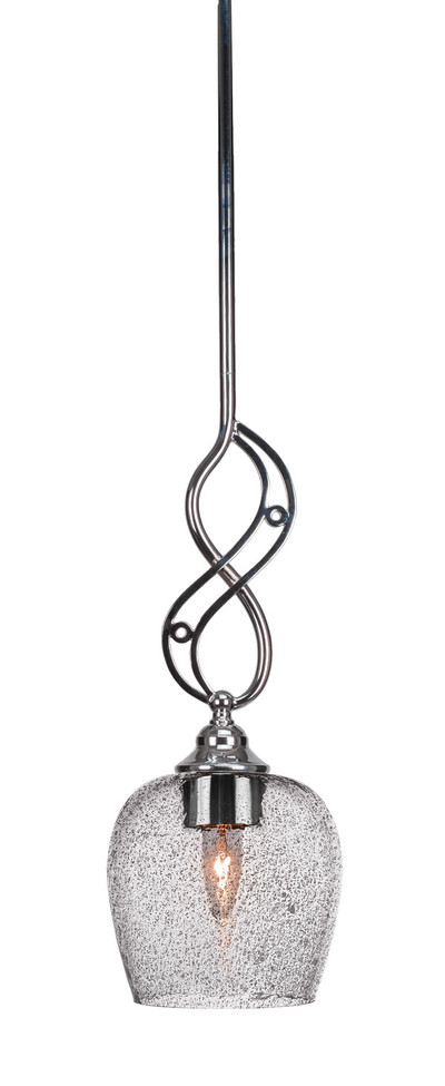 Toltec Lighting - 232-CH-4812 - One Light Mini Pendant - Jazz - Chrome