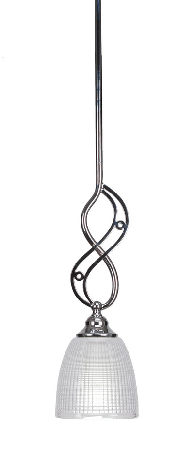 Toltec Lighting - 232-CH-500 - One Light Mini Pendant - Jazz - Chrome
