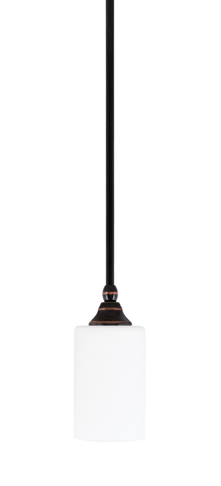 Toltec Lighting - 23-BC-310 - One Light Mini Pendant - Stem - Black Copper