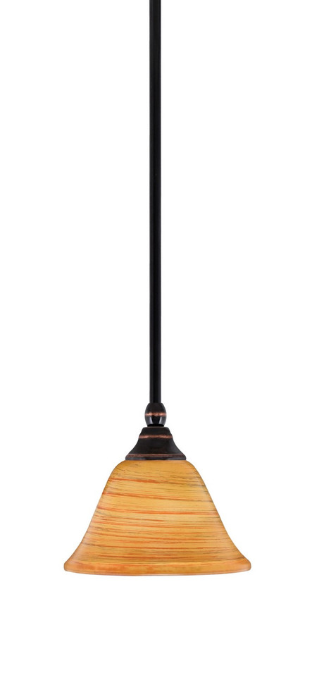 Toltec Lighting - 23-BC-454 - One Light Mini Pendant - Any - Black Copper