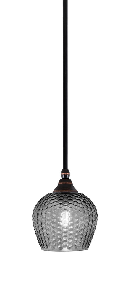 Toltec Lighting - 23-BC-4602 - One Light Mini Pendant - Stem - Black Copper