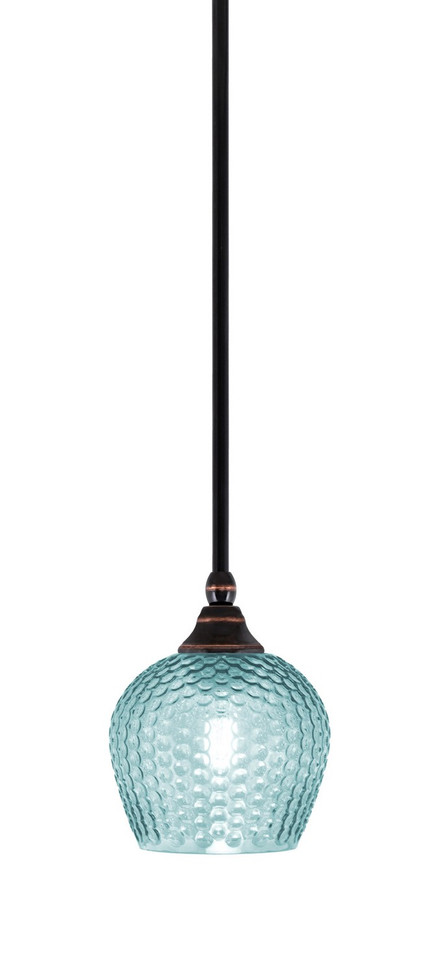 Toltec Lighting - 23-BC-4605 - One Light Mini Pendant - Stem - Black Copper