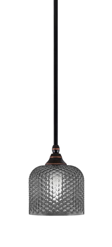 Toltec Lighting - 23-BC-4612 - One Light Mini Pendant - Stem - Black Copper