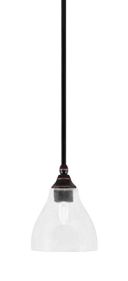 Toltec Lighting - 23-BC-4760 - One Light Mini Pendant - Stem - Black Copper