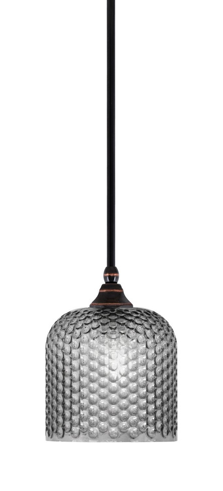 Toltec Lighting - 23-BC-4912 - One Light Mini Pendant - Stem - Black Copper