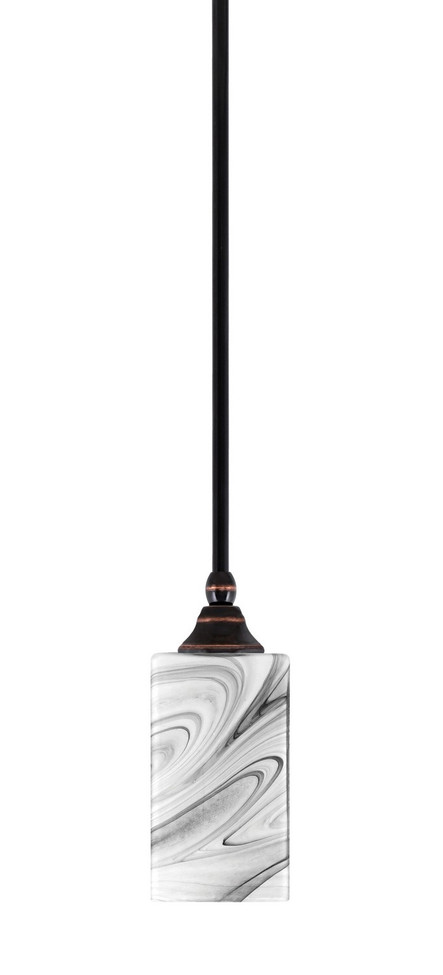 Toltec Lighting - 23-BC-549 - One Light Mini Pendant - Stem - Black Copper