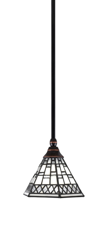 Toltec Lighting - 23-BC-9105 - One Light Mini Pendant - Stem - Black Copper