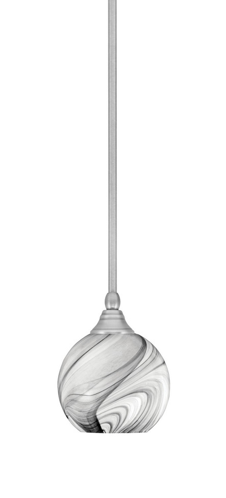 Toltec Lighting - 23-BN-4109 - One Light Mini Pendant - Stem - Brushed Nickel