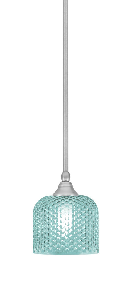 Toltec Lighting - 23-BN-4615 - One Light Mini Pendant - Stem - Brushed Nickel