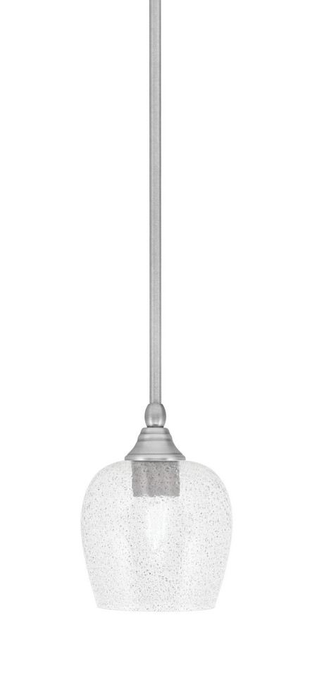 Toltec Lighting - 23-BN-4812 - One Light Mini Pendant - Stem - Brushed Nickel
