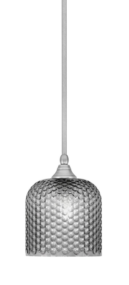 Toltec Lighting - 23-BN-4912 - One Light Mini Pendant - Stem - Brushed Nickel