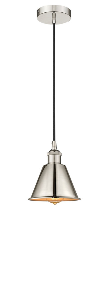 Innovations - 616-1P-PN-M8-PN - One Light Mini Pendant - Edison - Polished Nickel