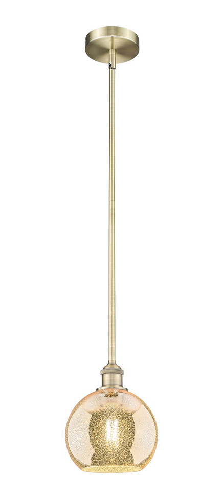 Innovations - 616-1S-AB-G128-8 - One Light Mini Pendant - Edison - Antique Brass