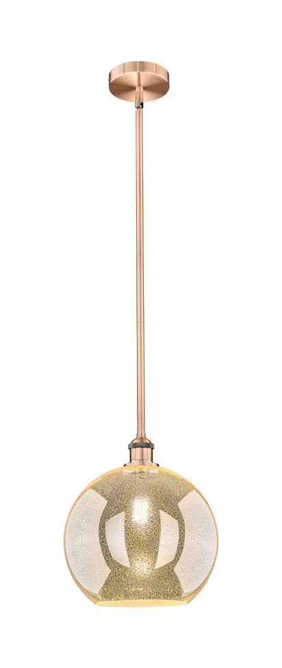 Innovations - 616-1S-AC-G128-12 - One Light Mini Pendant - Edison - Antique Copper