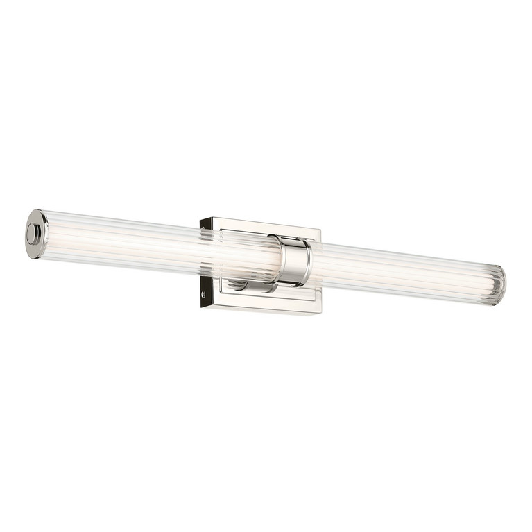 Kichler - 55197PNLED - LED Linear Bath - Laurene - Polished Nickel