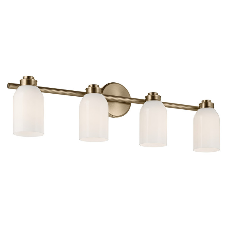 Kichler - 55203CPZ - Four Light Bath - Shae - Champagne Bronze