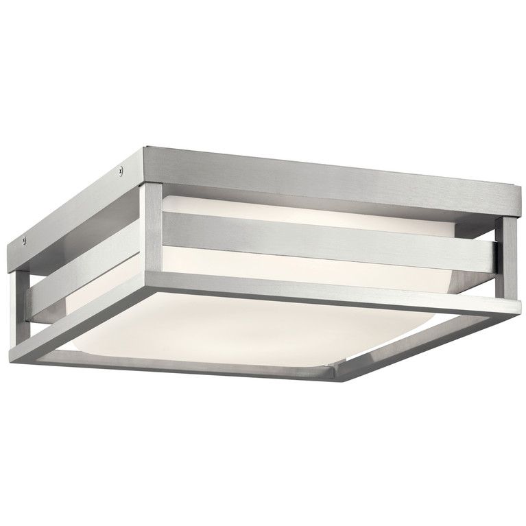 Kichler - 59037BALED - LED Outdoor Ceiling Mount - Ryler - Brushed Aluminum