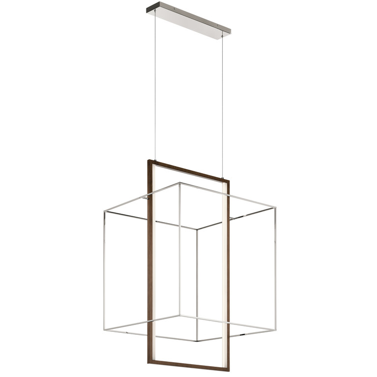 Kichler - 84044 - LED Chandelier - Viho - Polished Nickel