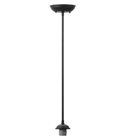 Meyda Tiffany - 144457 - One Light Pendant Hardware - Hickory Treasures - Wrought Iron