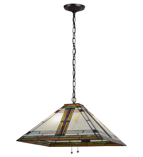Meyda Tiffany - 144965 - Pendant - Nevada - Mahogany Bronze
