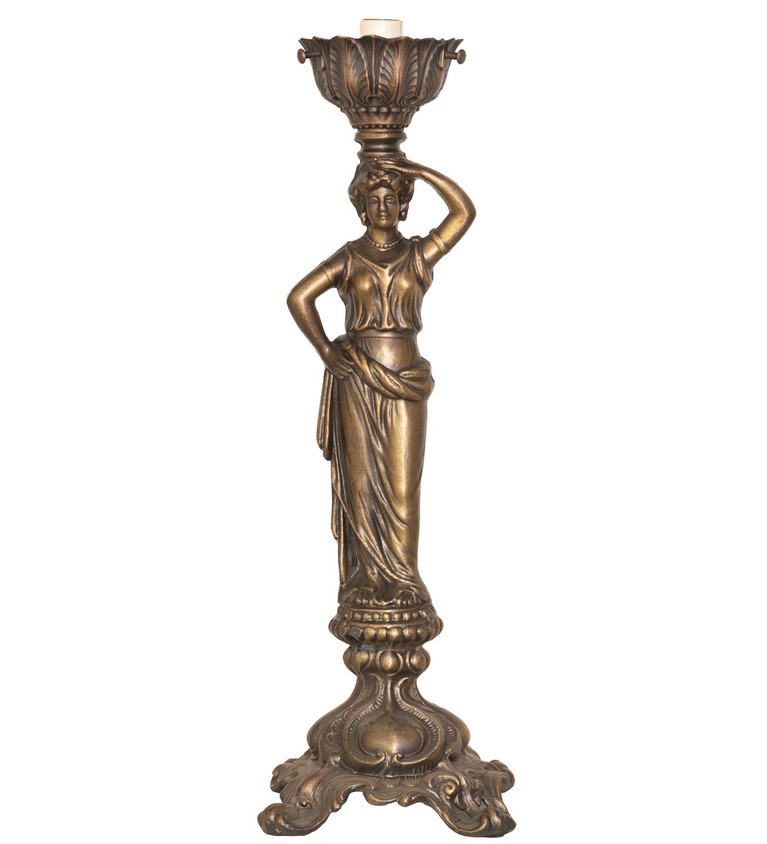 Meyda Tiffany - 14520 - One Light Table Base - Diana - Antique Brass