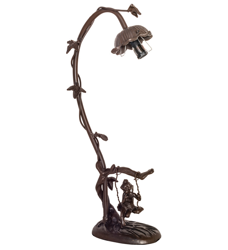 Meyda Tiffany - 14681 - One Light Accent Lamp - Cherub - Timeless Bronze
