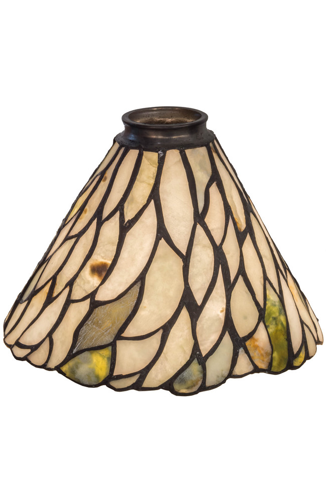 Meyda Tiffany - 157591 - Shade - Willow - Natural WoodTimeless Bronze