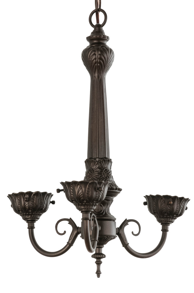 Meyda Tiffany - 158699 - Three Light Chandelier Hardware - Victorian - Mahogany Bronze