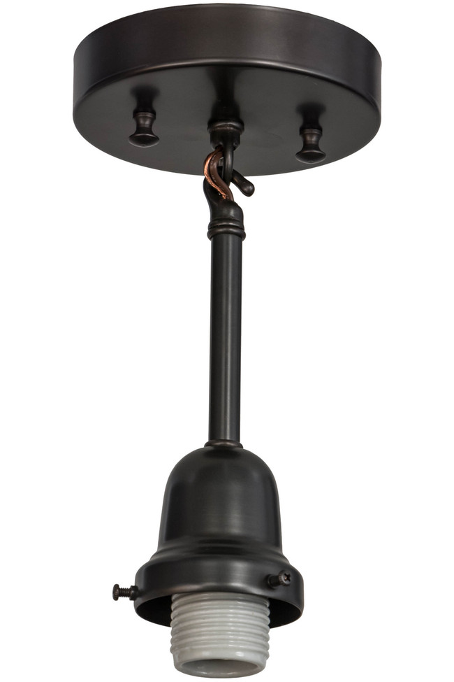 Meyda Tiffany - 165820 - One Light Mini Pendant - Jadestone - Craftsman Brown