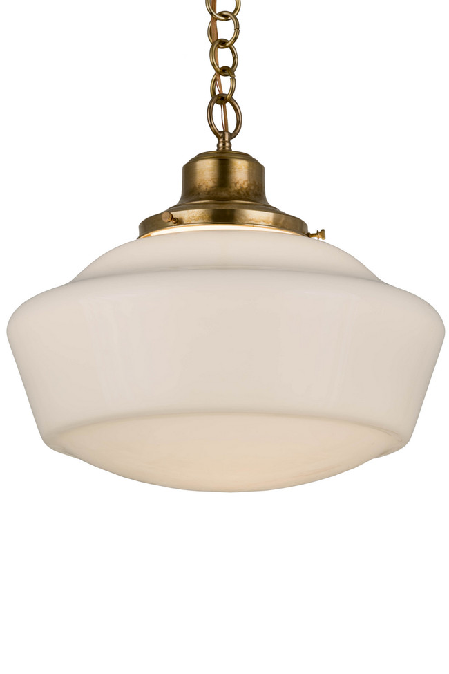 Meyda Tiffany - 183317 - One Light Pendant - Revival - Raw Brass