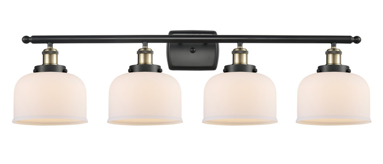 manufacturer_finish:Black Antique Brass|manufacturer_glass:Cased Matte White Large Bell|light_output:220.00lm|color_temperature:2200K|cri:99