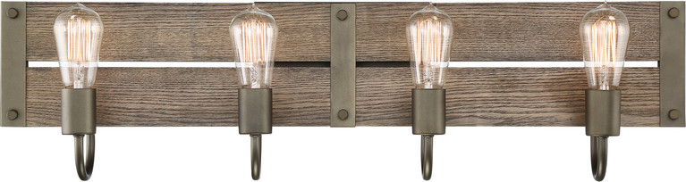 Nuvo Lighting - 60-6430 - Four Light Vanity - Winchester - Bronze