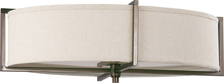 Nuvo Lighting - 60-4459 - Six Light Flush Mount - Portia - Hazel Bronze