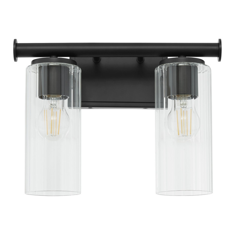 Quorum - 541-2-59 - Two Light Vanity - Mercier - Matte Black