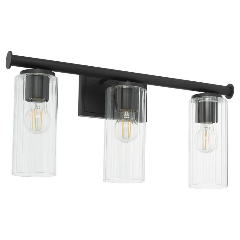 Quorum - 541-3-59 - Three Light Vanity - Mercier - Matte Black