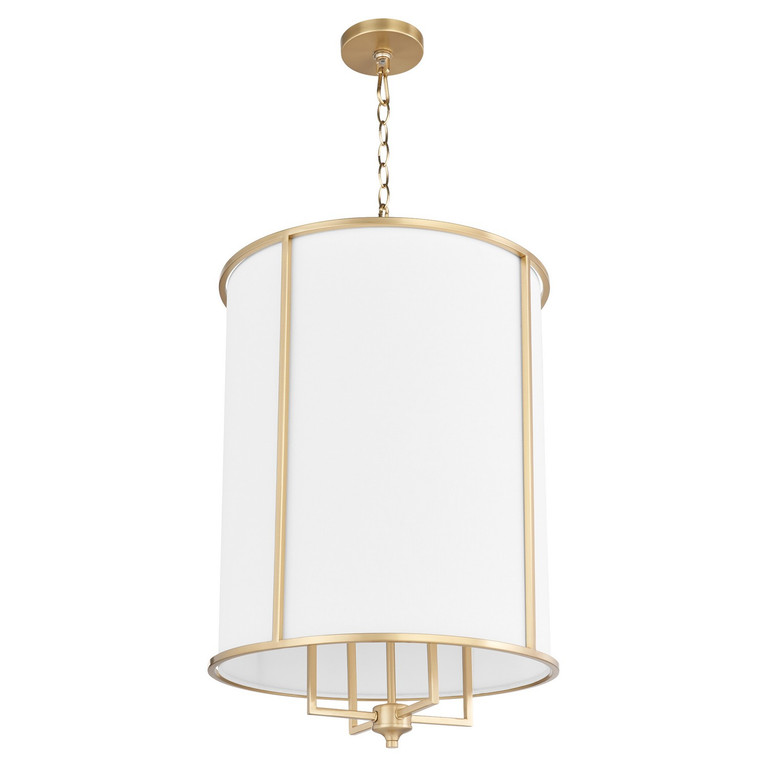 Quorum - 6705-4-80 - Four Light Entry - Eldorado - Aged Brass