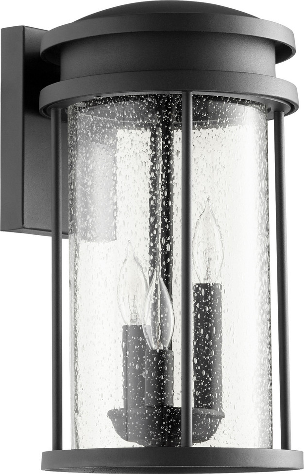 Quorum - 7110-3-69 - Three Light Wall Mount - Hadley - Textured Black