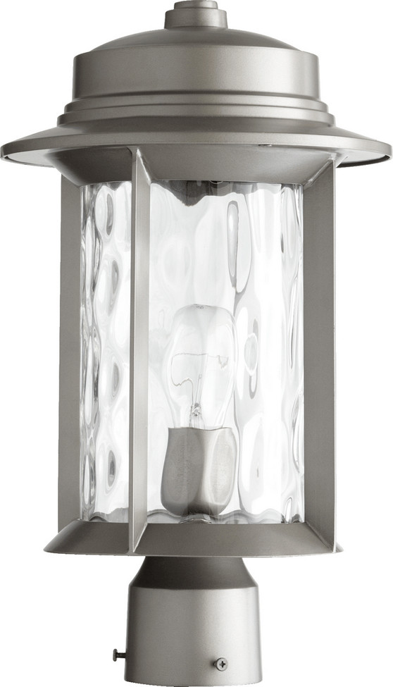 Quorum - 7248-9-3 - Outdoor Post Light - Charter - Graphite