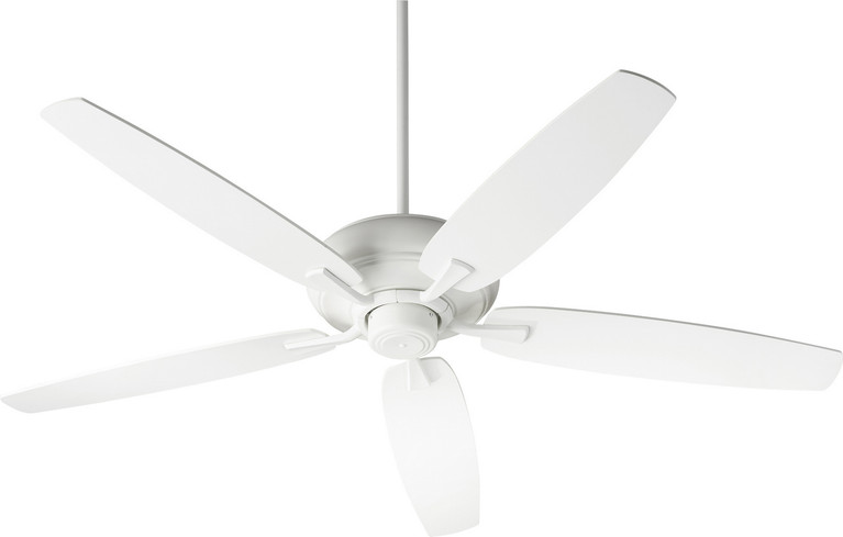 Quorum - 90565-8 - 56 Ceiling Fan - Apex - Studio White