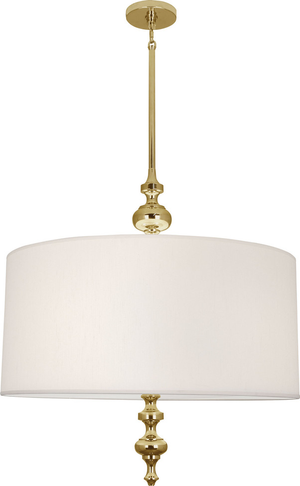 Robert Abbey - 1225 - Three Light Pendant - Arthur - Modern Brass