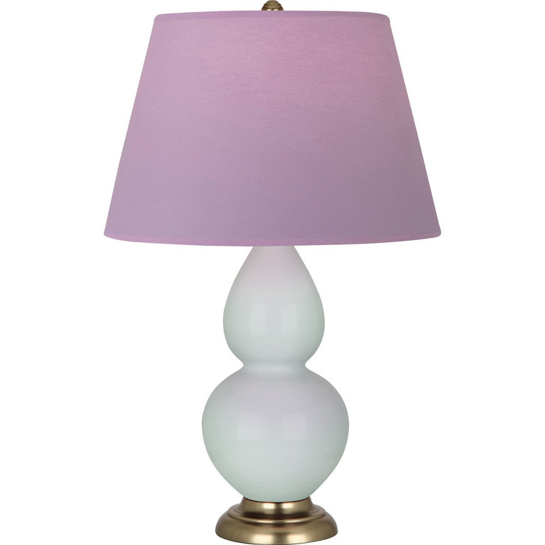 Robert Abbey - 1789L - One Light Table Lamp - Double Gourd - Celadon Glazed Ceramic w/Antique Natural Brass