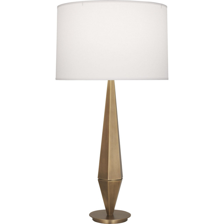 Robert Abbey - 253 - One Light Table Lamp - Wheatley - Warm Brass