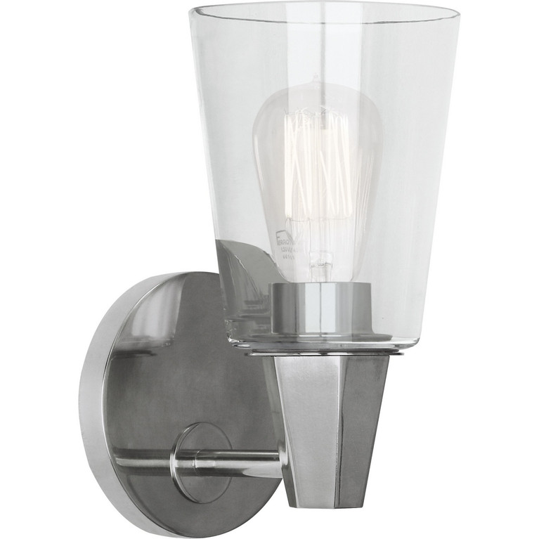 Robert Abbey - C254C - One Light Wall Sconce - Wheatley - Polished Chrome