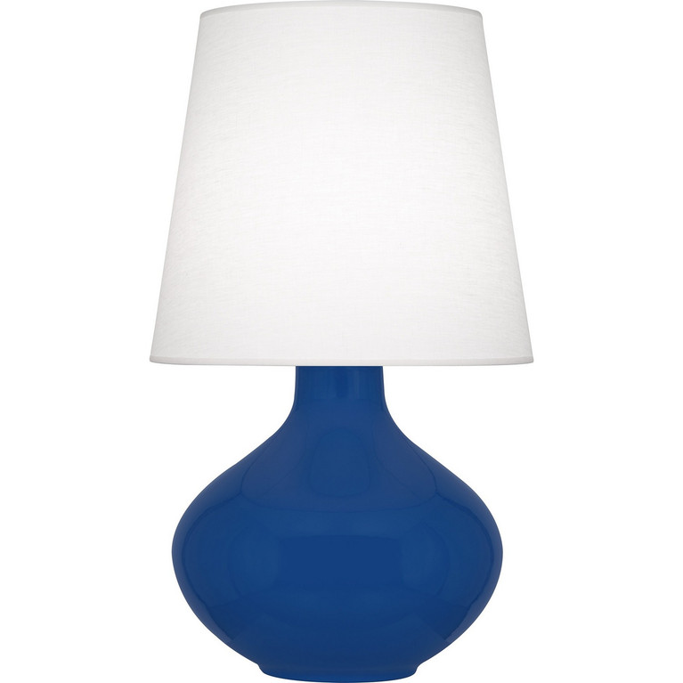 Robert Abbey - CT993 - One Light Table Lamp - June - Cobalt Glazed Ceramic