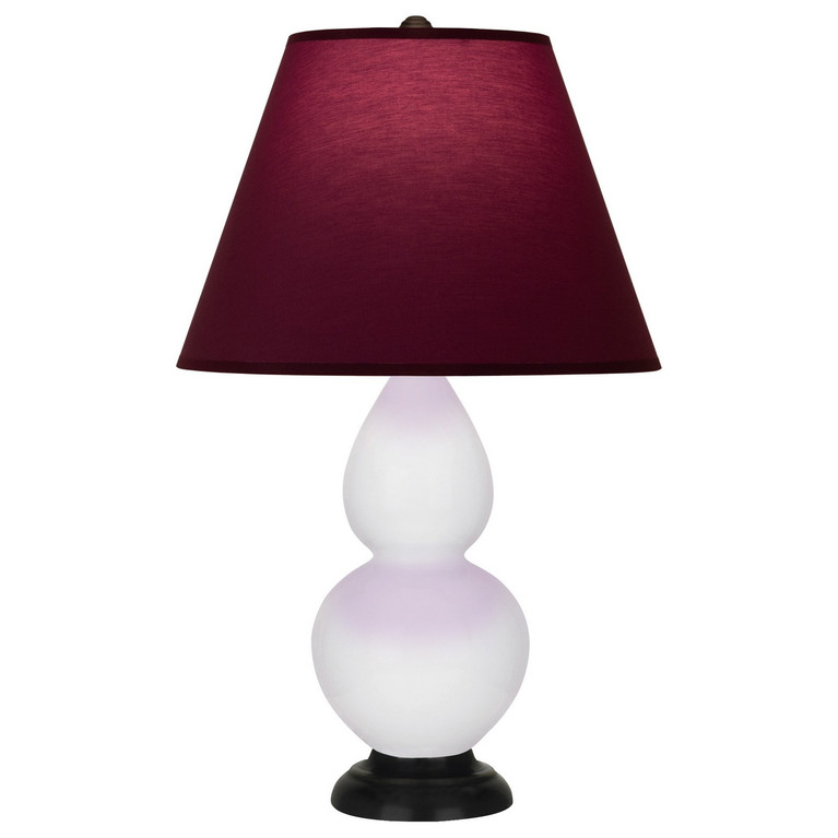 Robert Abbey - DY11P - One Light Accent Lamp - Small Double Gourd - Daisy Glazed Ceramic w/Deep Patina Bronze