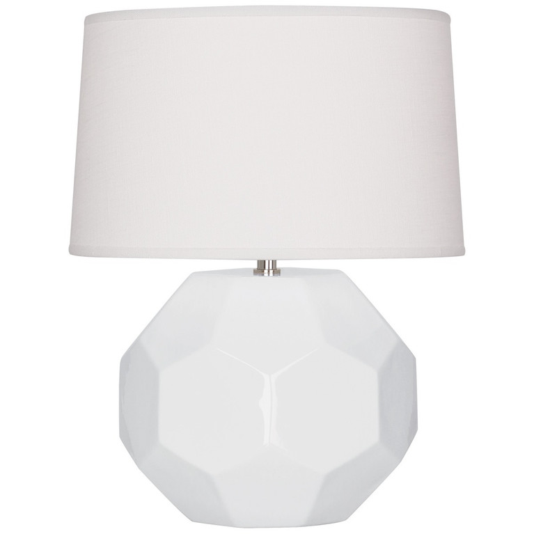 Robert Abbey - LY01 - One Light Table Lamp - Franklin - Lily Glazed Ceramic