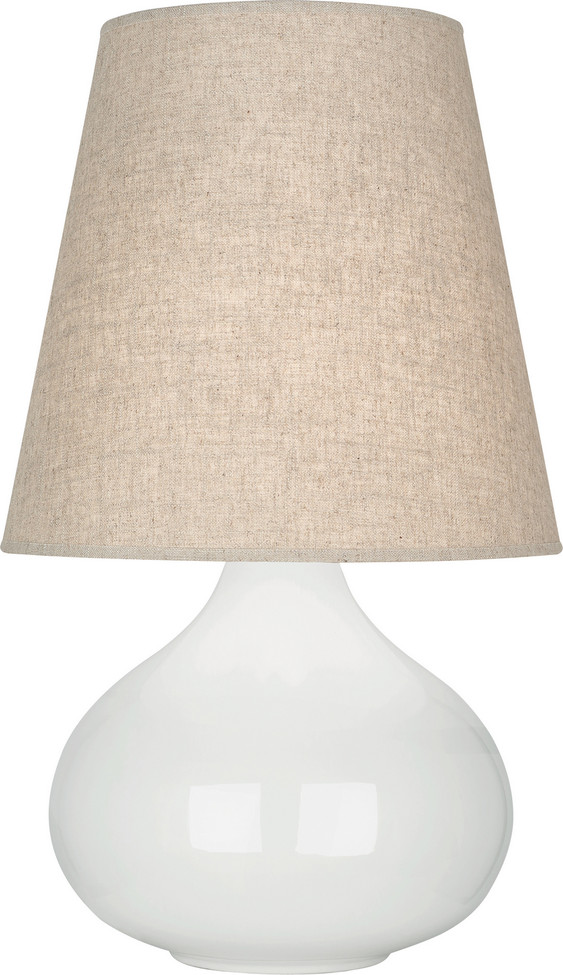 Robert Abbey - LY91 - One Light Accent Lamp - Small June - Lily Glazed Ceramic