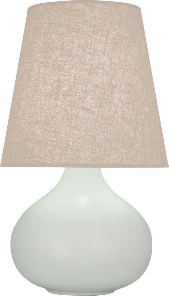 Robert Abbey - MCL91 - One Light Accent Lamp - Small June - Matte Celadon Glazed Ceramic